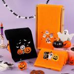 3 Pack Halloween Hand Towels Set for Home