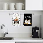 Halloween Kitchen Towels Set - Funny & Spooky