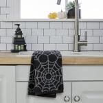 Halloween Spider Web Cotton Hand Towel Set