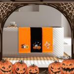 3 Pack Halloween Hand Towels Set for Home