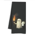 Funny Halloween Ghost Hand Towels for Bathroom