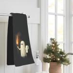 Funny Halloween Ghost Hand Towels for Bathroom