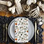Halloween Decorative Disposable Napkins - Spooky Designs
