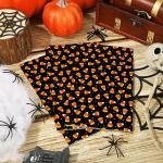 Halloween Candy Corn Napkins for Parties, 80 Pack
