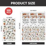 Halloween Decorative Disposable Napkins - Spooky Designs