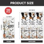 Halloween Themed Disposable Napkins for Parties
