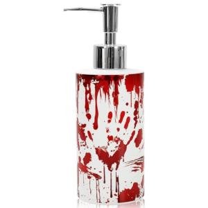 Bloody Handprint Soap Dispenser for Halloween Decor