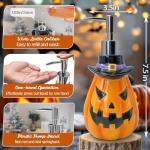 Pumpkin Soap Dispenser for Halloween Decor