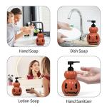Pumpkin-Shaped Soap Dispenser for Home & Kitchen