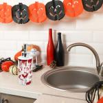 Bloody Handprint Soap Dispenser for Halloween Decor