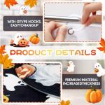 Halloween Shower Curtain Set with Rug and Accessories