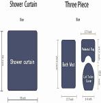 Halloween Shower Curtain Set with Rugs and Accessories