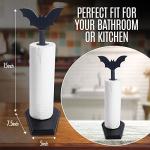 Gothic Bat Paper Towel Holder for Kitchen Decor