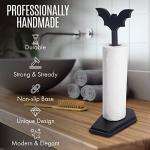 Gothic Bat Paper Towel Holder for Kitchen Decor