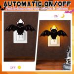 Cute Bat Night Light for Halloween Home Decor