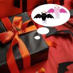 Cute Bat Night Light for Halloween Home Decor