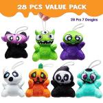 28 PCS Halloween Plush Toy Set for Kids