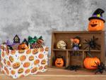 Halloween Pumpkin Basket for Trick or Treat fun