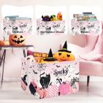 Pink Halloween Storage Bin for Kids' Room