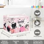 Pink Halloween Storage Bin for Kids' Room
