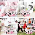 Pink Halloween Storage Bin for Kids' Room