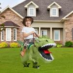 Inflatable T-Rex Dinosaur Costume for Kids 4-6