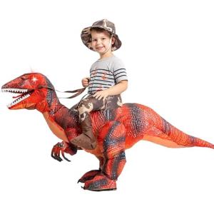 Kids Inflatable Dinosaur Costume for Halloween Fun