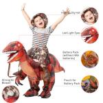 Kids Inflatable Dinosaur Costume for Halloween Fun