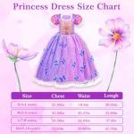 Light Up Princess Dresses for Girls 3-10