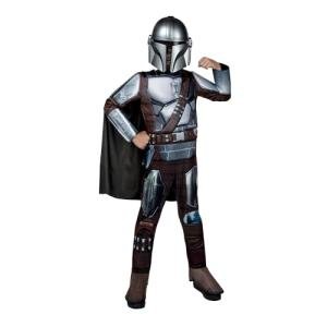 Mandalorian Youth Halloween Costume with Cape & Mask