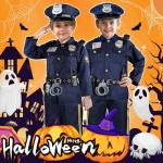 Kids Police Officer Costume with Toy Accessories