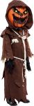 Kids' Scary Scarecrow Costume with Pumpkin Head
