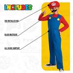 Super Mario Bros Classic Costume for Kids