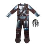 Mandalorian Youth Halloween Costume with Cape & Mask
