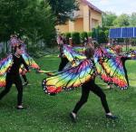 Double-Sided Butterfly Costume for Kids - Rainbow