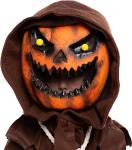 Kids' Scary Scarecrow Costume with Pumpkin Head