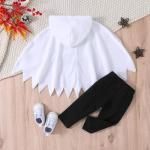 Toddler Ghost Costume with Cloak and Pants