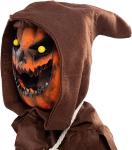Kids' Scary Scarecrow Costume with Pumpkin Head