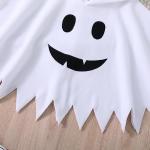 Toddler Ghost Costume with Cloak and Pants