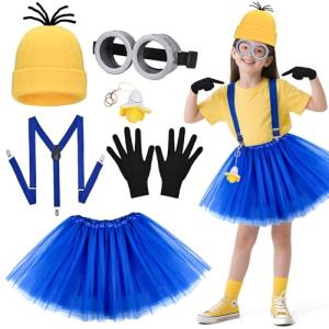 Girls' Halloween Costume Set with Accessories