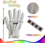 Colorful LED Light-Up Gloves for Kids