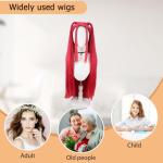 Purple Braid Wig for Kids and Adults