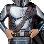Mandalorian Youth Halloween Costume with Cape & Mask