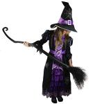 Cute Halloween Witch Dress for Kids, Purple