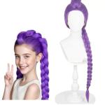 Purple Braided Rumi Cosplay Wig for Women