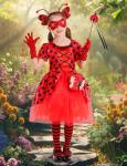 Cute Ladybug Costume for Girls Ages 5-6