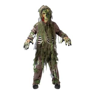 Halloween Deluxe Zombie Skeleton Costume for Kids