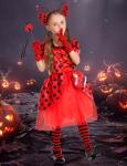 Cute Ladybug Costume for Girls Ages 5-6