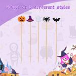 Halloween Decorative Cocktail Picks – 200 Count Skewers