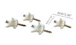 Cute Halloween Ghost Corn Cob Holders - Set of 4
